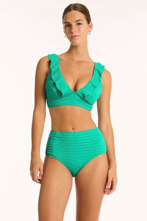 Sea Level Capri High Waist Bottom